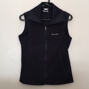 Columbia Fleece Vest Navy Blue